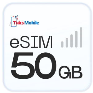 eSIM + 50GB Data (30-Days)