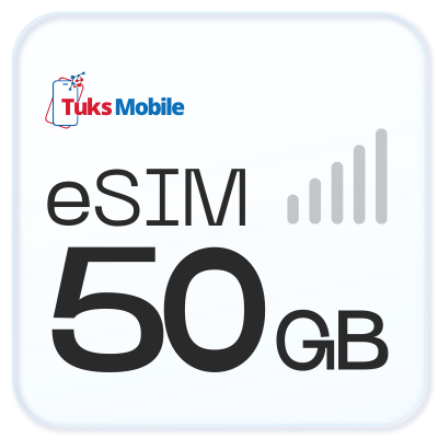 eSIM + 50GB Data (30-Days)